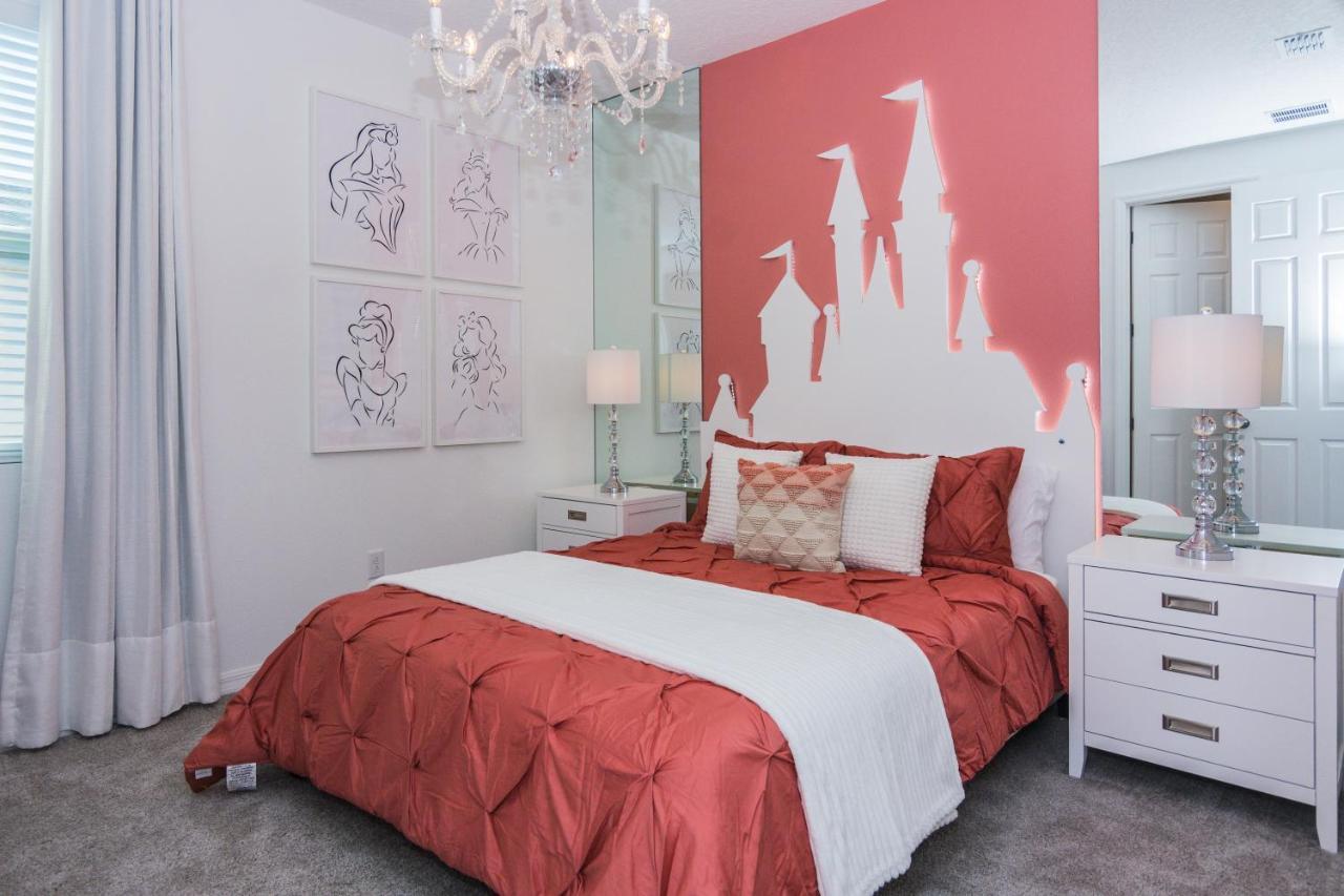 Brand New 9 Bedrooms House With Private Pool, Star Wars Game Room, Theme Rooms And Lake View Sa2145 Kissimmee Buitenkant foto