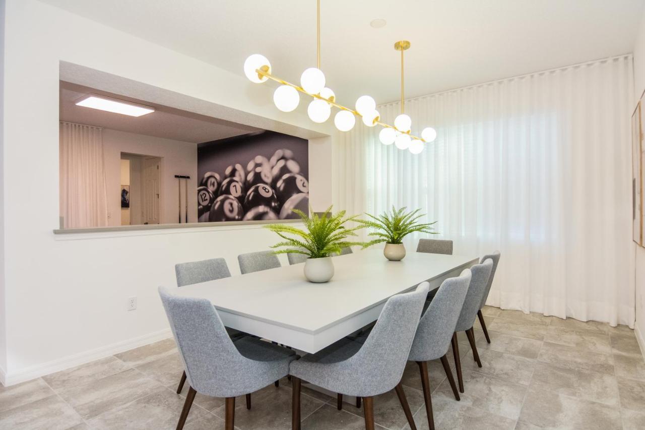 Brand New 9 Bedrooms House With Private Pool, Star Wars Game Room, Theme Rooms And Lake View Sa2145 Kissimmee Buitenkant foto