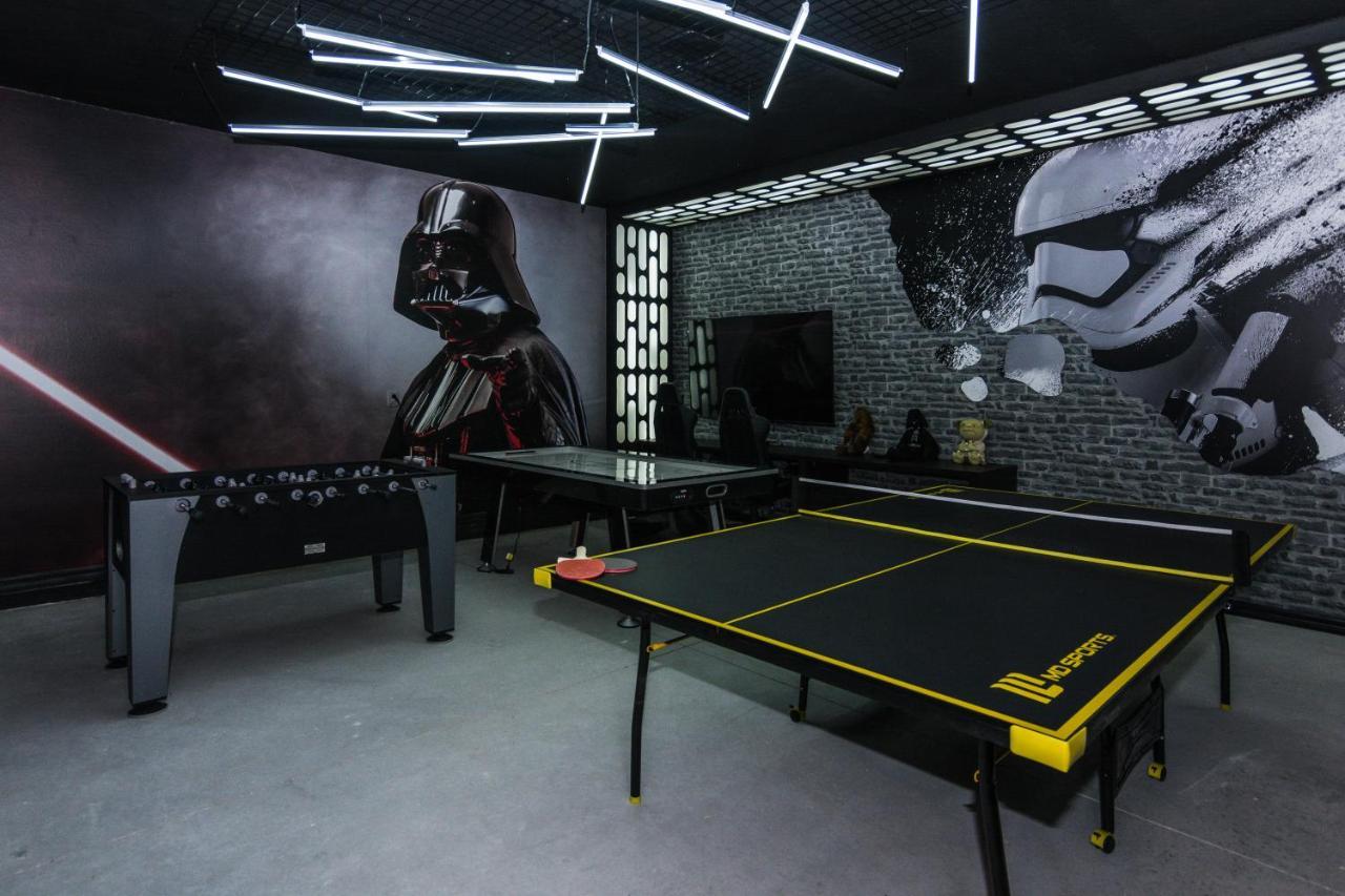 Brand New 9 Bedrooms House With Private Pool, Star Wars Game Room, Theme Rooms And Lake View Sa2145 Kissimmee Buitenkant foto